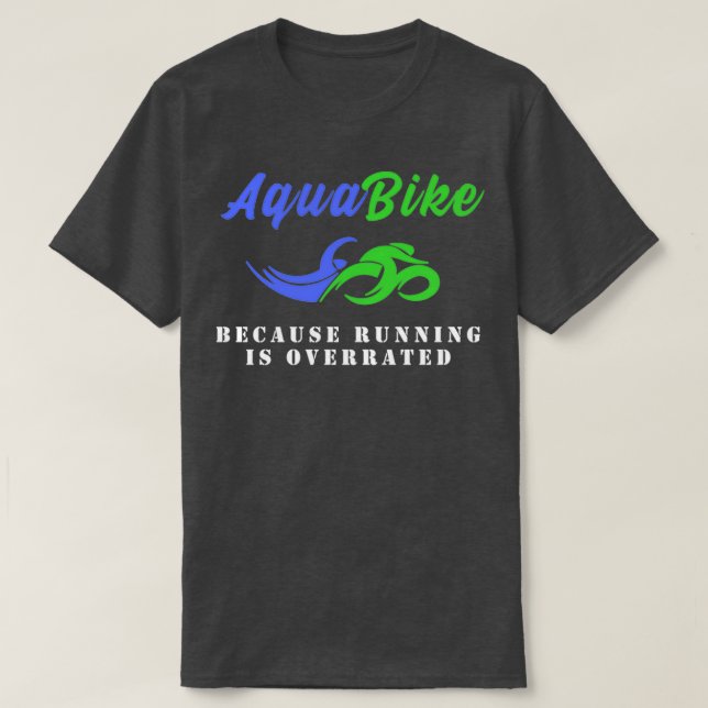 Camiseta Aquabike (Diseño del anverso)