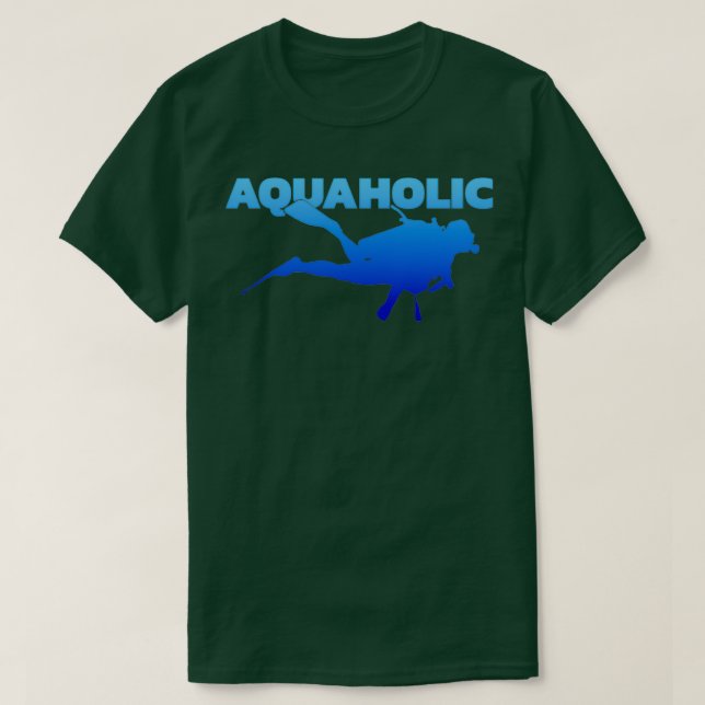 Camiseta Aquaholico (Diseño del anverso)