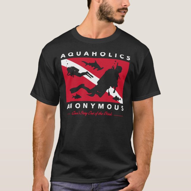Camiseta Aquaholics Anonymous Classic T-Shirt (Anverso)