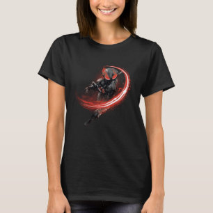 Camiseta Aquaman Black Manta Red Swipe Graphic