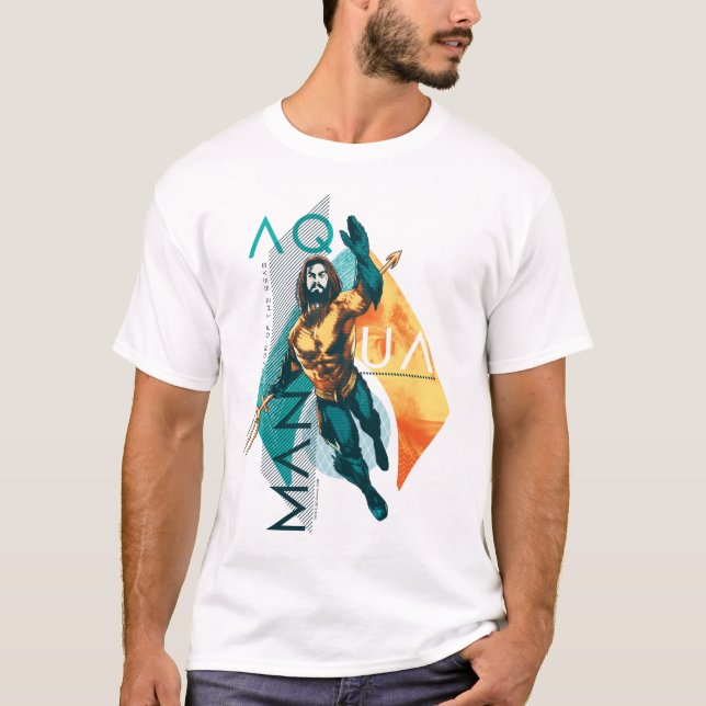 Camiseta Aquaman | Collage modernista de Aquaman