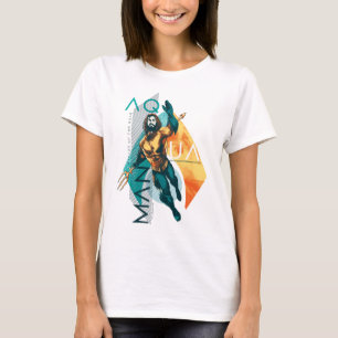 Camiseta Aquaman   Collage modernista de Aquaman