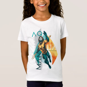 Camiseta Aquaman   Collage modernista de Aquaman