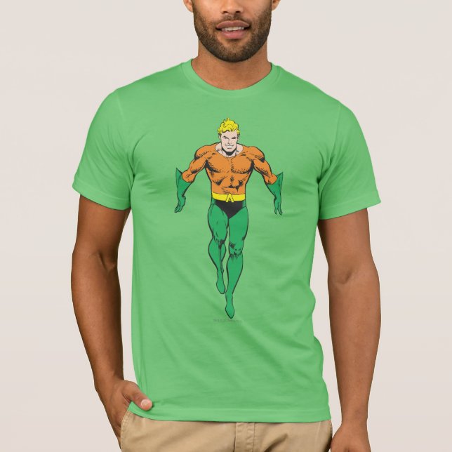Camiseta Aquaman corre (Anverso)
