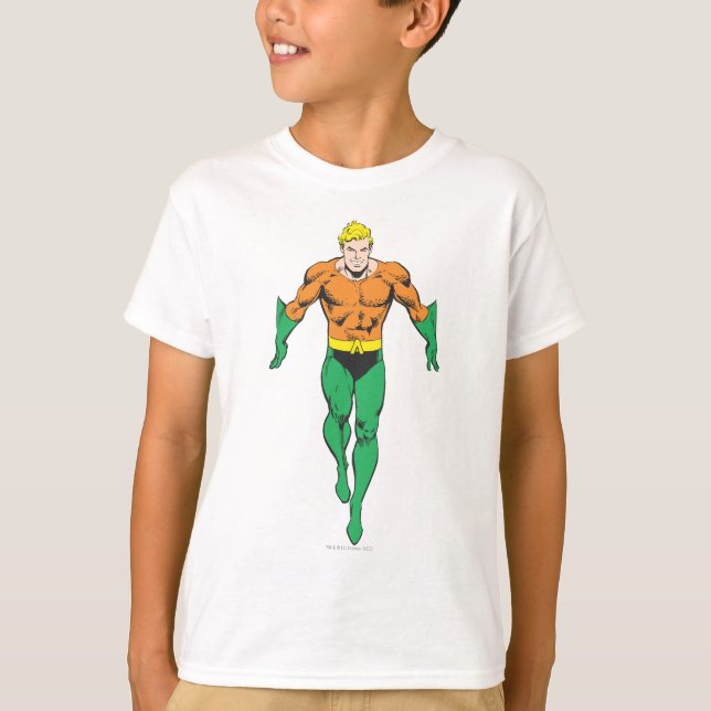 Camiseta Aquaman corre (Anverso)