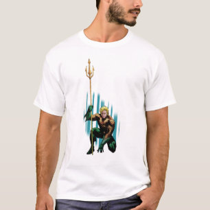 Camiseta Aquaman Crouching