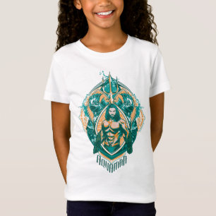 Camiseta Aquaman   Gráfico de Aquaman y Trenchers