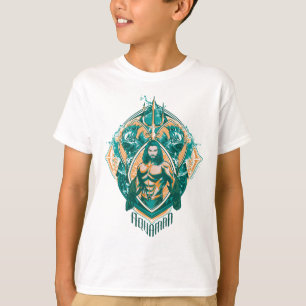 Camiseta Aquaman   Gráfico de Aquaman y Trenchers
