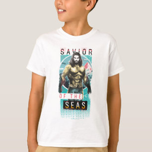Camiseta Aquaman   Gráfico modernista "Salvador De Mares"