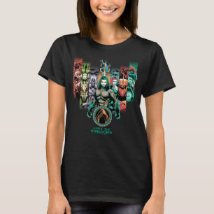 Camiseta Aquaman   Gráfico "Unite The Kingdoms" Atlanteans