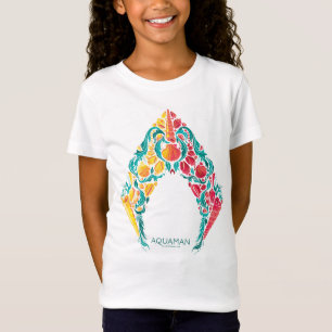 Camiseta Aquaman   Logo De Aquaman Y Mera