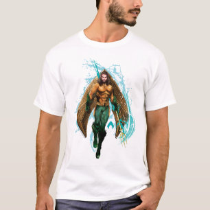 Camiseta Aquaman   Logo De Prince Orin Con Aquaman