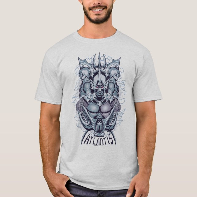 Camiseta Aquaman | Orden del Rey de Atlantis Gráfico (Anverso)