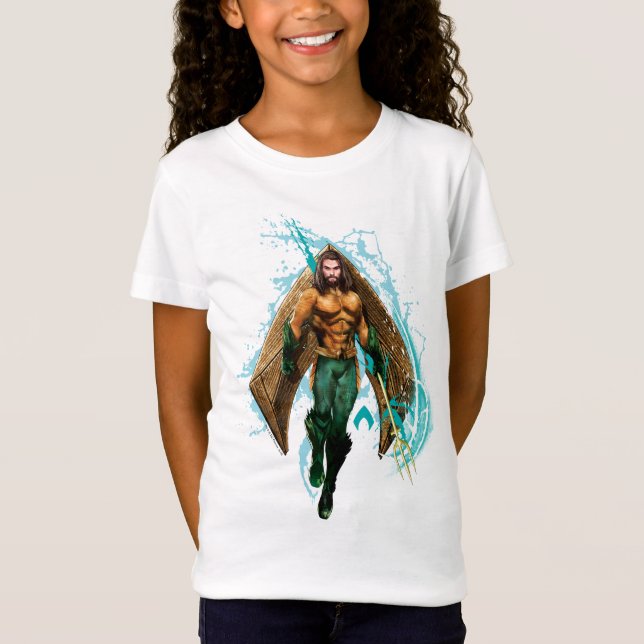 Camiseta Aquaman | Prince Orin With Aquaman Logo (Anverso)