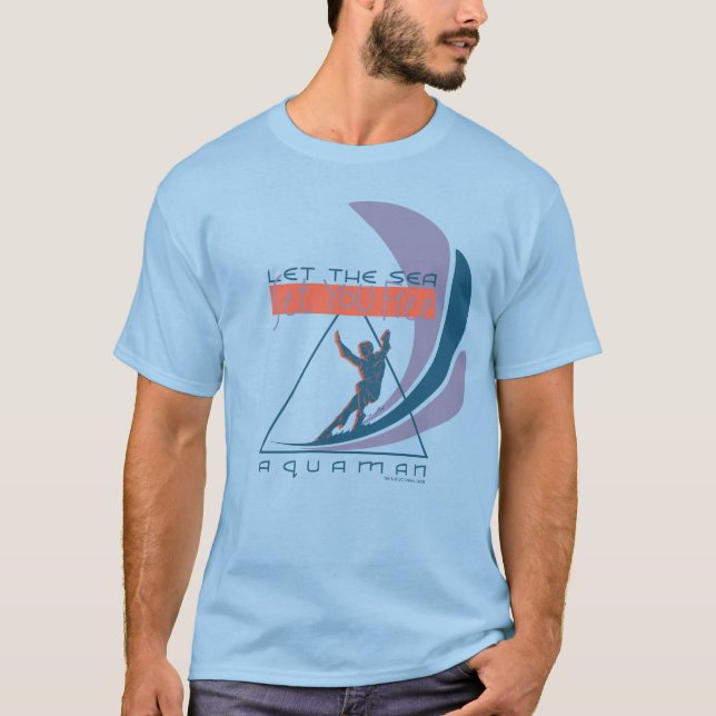 Camiseta Aquaman | Que el mar te libere (Anverso)