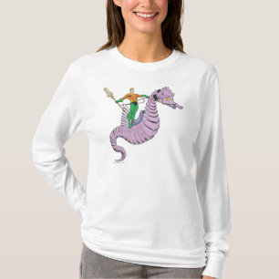 Camiseta Aquaman Rides Seahorse