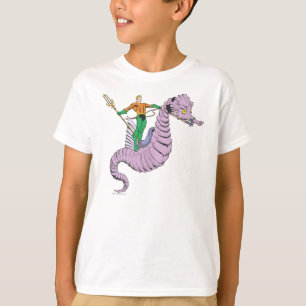 Camiseta Aquaman Rides Seahorse