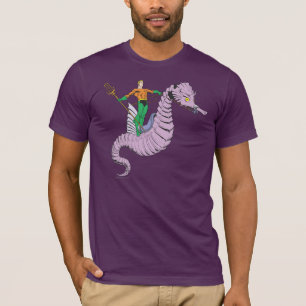 Camiseta Aquaman Rides Seahorse