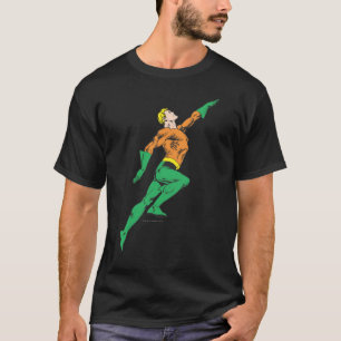 Camiseta Aquaman salta arriba