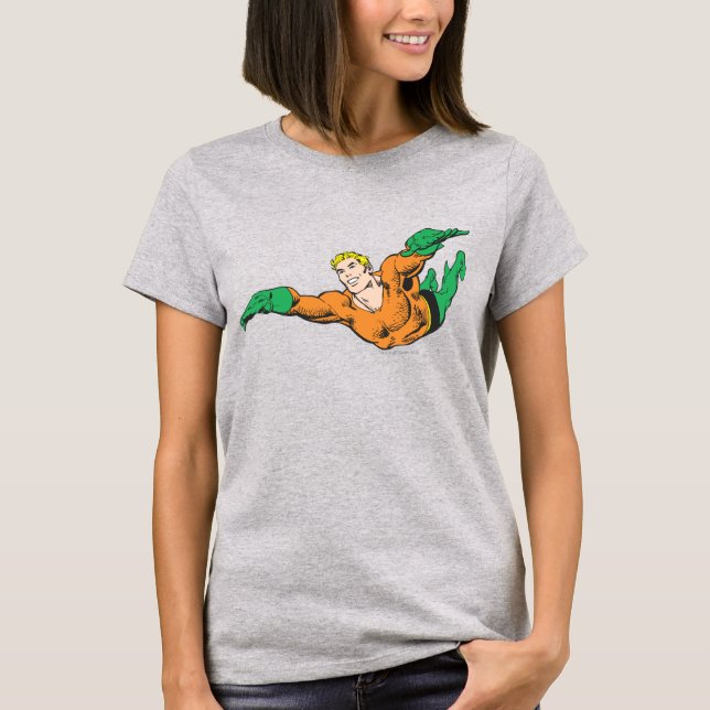 Camiseta Aquaman Soars (Anverso)