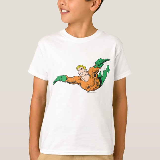 Camiseta Aquaman Soars (Anverso)