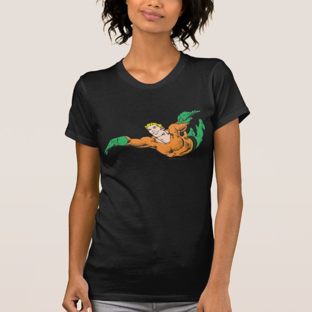 Camiseta Aquaman Soars (Anverso)