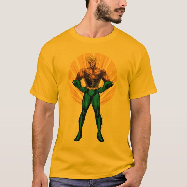 Camiseta Aquaman Standing (Anverso)