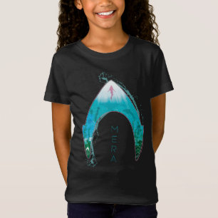 Camiseta Aquaman Ver A Través De Mera Symbol Ocean Graph