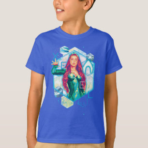 Camiseta Aquaman   Xebel Princess Mera Hexagonal Graphic