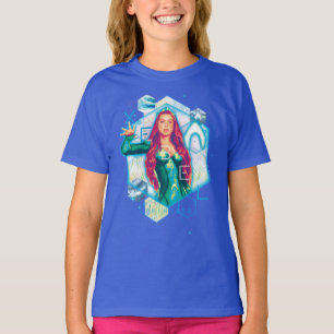 Camiseta Aquaman   Xebel Princess Mera Hexagonal Graphic