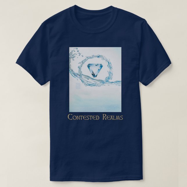Camiseta Aquamarine Core (Diseño del anverso)