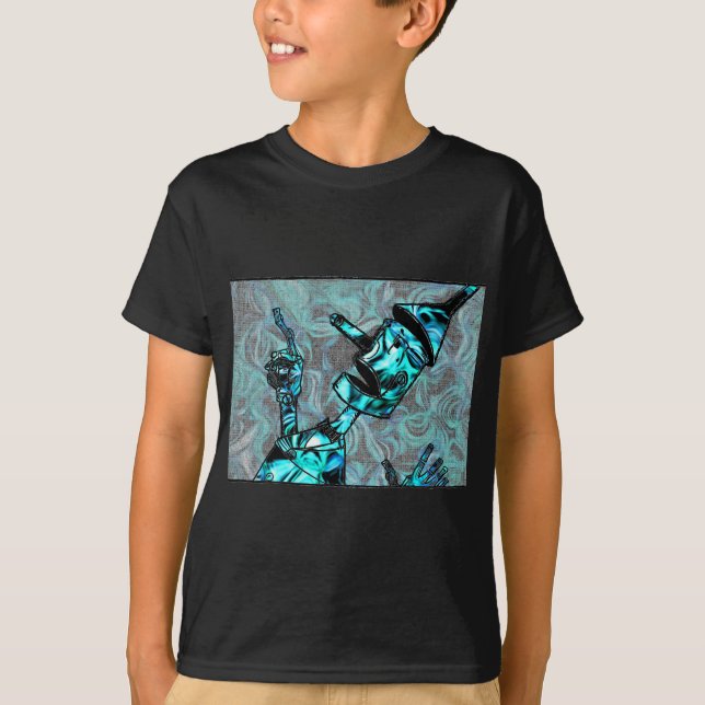 Camiseta Aquamarine Tin Man (Anverso)