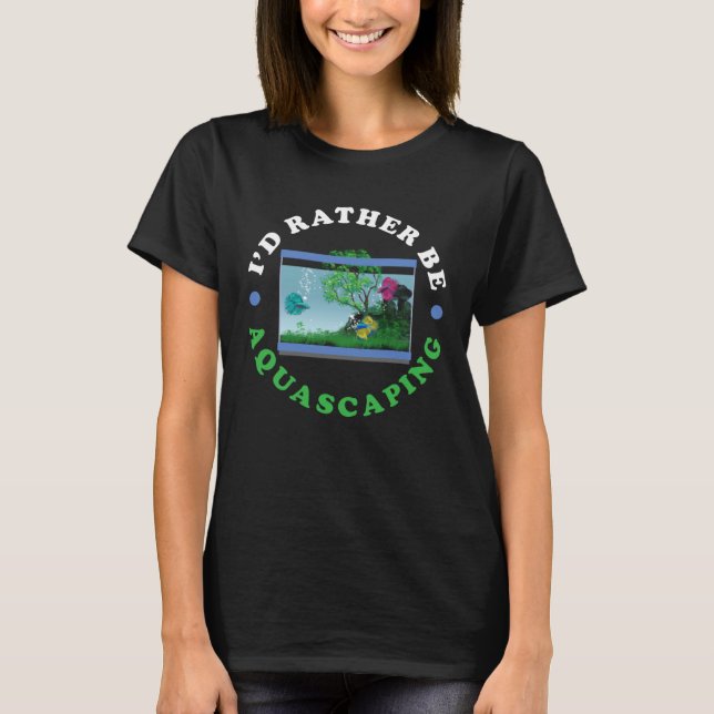 Camiseta Aquarist Fish Keeping Aquaristic Freshwater Fishke (Anverso)