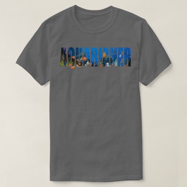 Camiseta Aquarium Aquarist Fish Hobby Aquascaping 1 (Diseño del anverso)
