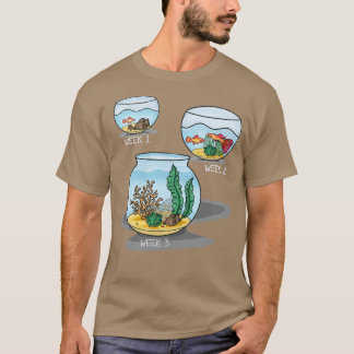 Camiseta Aquarium Aquaristik Fische Liebhaber Geschenkidee