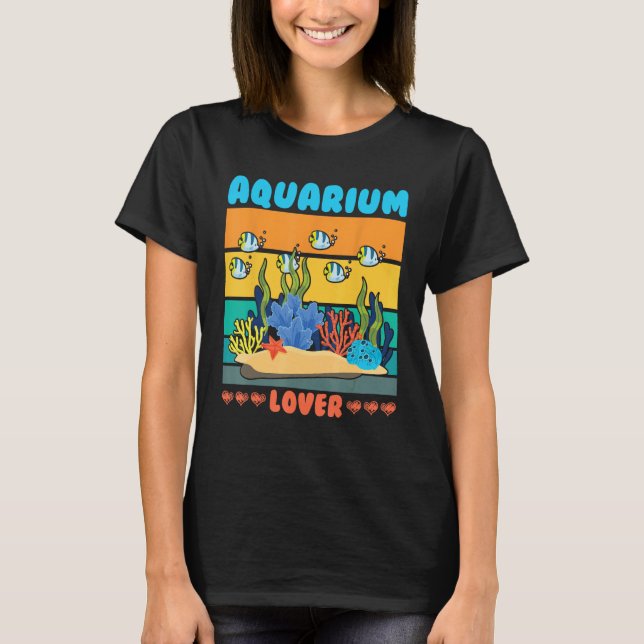 Camiseta Aquarium  Aquascaping Aquascaper Aquarium Fish Kee (Anverso)