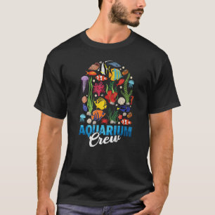 Camiseta Aquarium Creatividad Pesca Acuario Acuario Gráfico