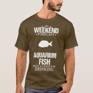 Camiseta Aquarium Fish Funny Design For Gift