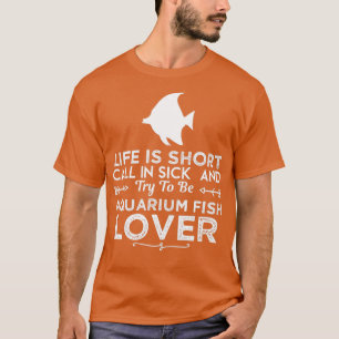 Camiseta Aquarium Fish Lover Diseño Gracioso Para Regalo
