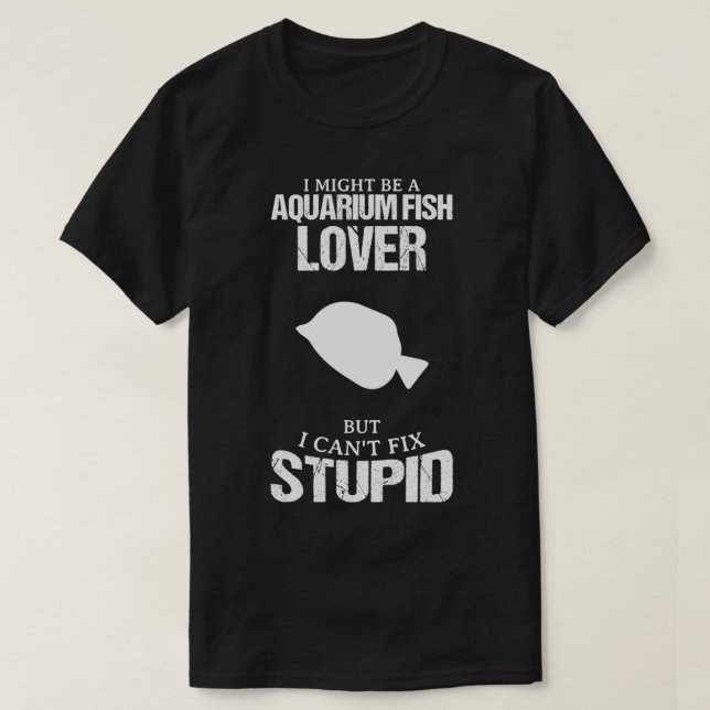 Camiseta Aquarium Fish Lover Diseño Gracioso Para Regalo 1 (Diseño del anverso)