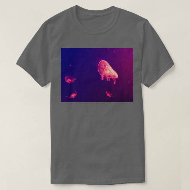Camiseta Aquarium Jelly Fish (Diseño del anverso)