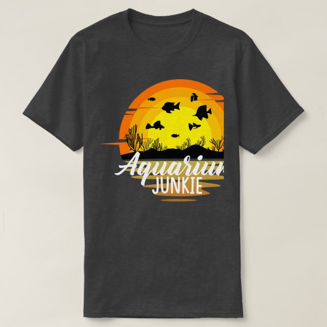 Camiseta Aquarium Junkie (Diseño del anverso)