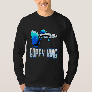Camiseta Aquarium Peces Guppy King Aquarist