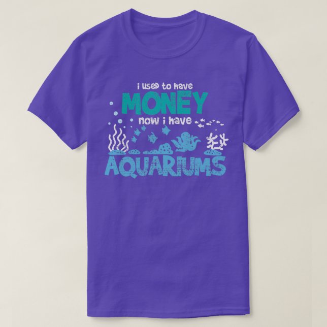 Camiseta Aquarium Saltwater Fish (Diseño del anverso)