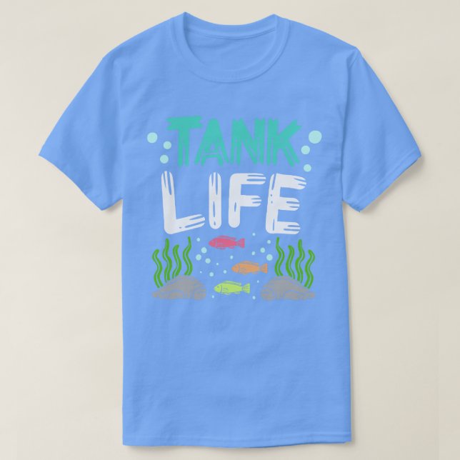 Camiseta Aquariums Fish Tank Aquarist (Diseño del anverso)