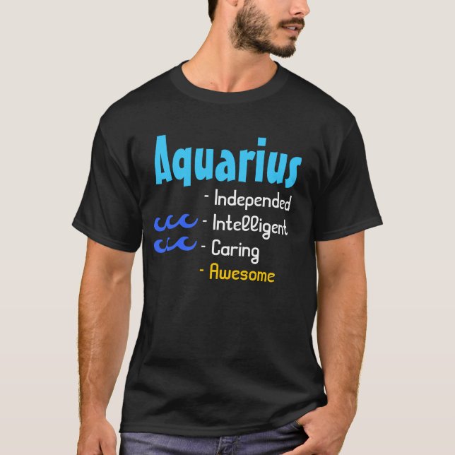 Camiseta Aquarius (Anverso)