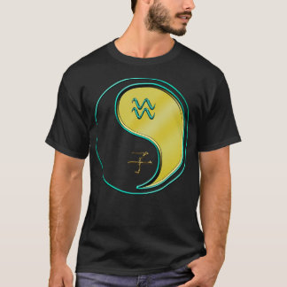 Camiseta Aquarius amp Rat Yang Metalizado