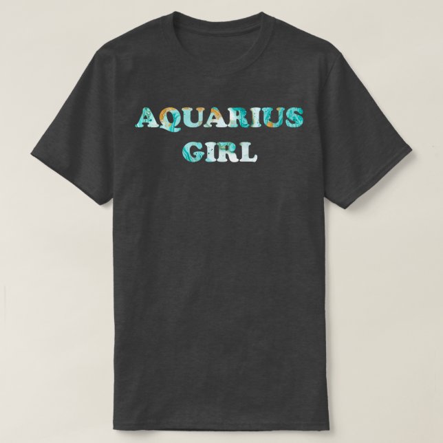 Camiseta Aquarius chica Classic TShirt (Diseño del anverso)