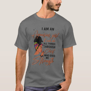 Camiseta Aquarius Chica Cumpleaños Puedo Hacer Todas Las Co
