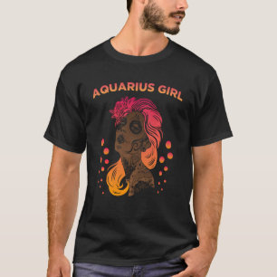 Camiseta Aquarius Chica Tattoo Enero Febrero Nacimiento Zod